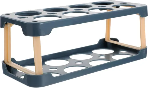Miniatura 10 de Bandeja de cartón para huevos con tapa, contenedores para huevos para refrigerador, soporte para huevos, contenedor transparente con tapa, Negro