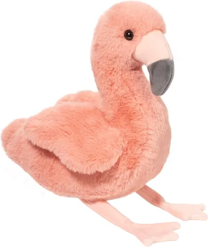 Douglas Leggie - Animal de peluche suave de flamenco, bonito juguete de peluche suave de 9 pulgadas, apto para niños, pájaro de peluche de flamenco