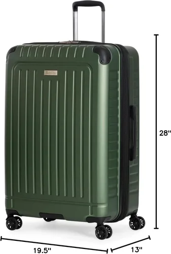 Miniatura 14 de Ben Sherman Maleta vertical de viaje Spinner Sunderland, Verde -Oliva, Maleta vertical de viaje Spinner Sunderland