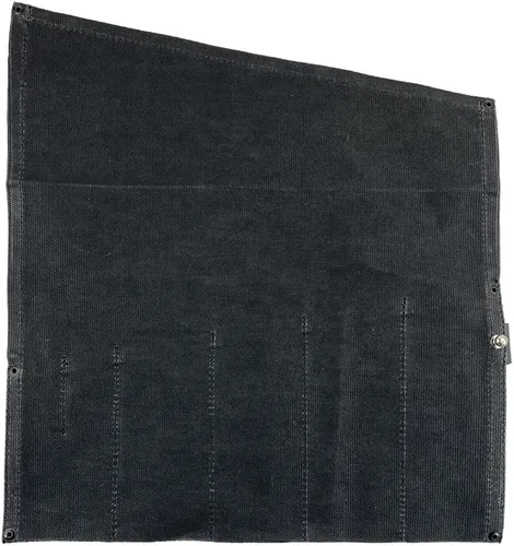 Miniatura 2 de Hide & Drink, Bolsa enrollable grande para herramientas (6 ranuras), bolsa de transporte portátil, organizador de herramientas de carpintería, Negro