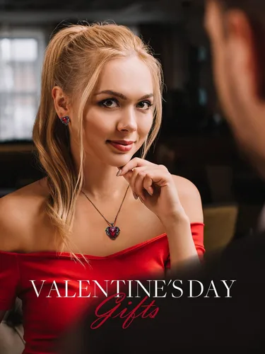 Miniatura 2 de CDE - Collar con dije de corazón de ala de ángel para mujer, dije de tono plateadodorado, regalo de Navidad, San ValentínDía de la Madre