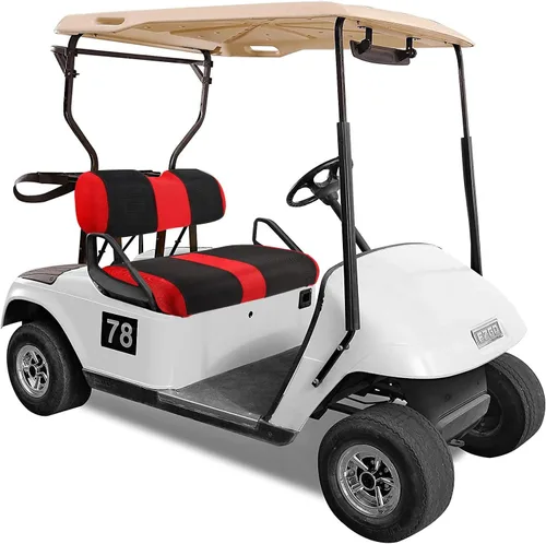 Miniatura 2 de Fundas de asiento delantero para carrito de golf EZGO, cubierta de asiento para carrito de golf compatible con EZGO TXT, almohadilla de asiento OEM