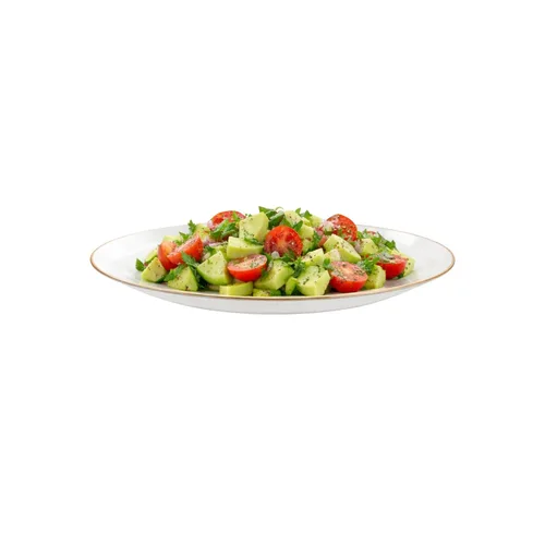 Miniatura 21 de Restaurantware Moderna - Platos desechables de 7.5 pulgadas, 40 platos de plástico duraderos para fiestas, platos llanos de plástico transparente