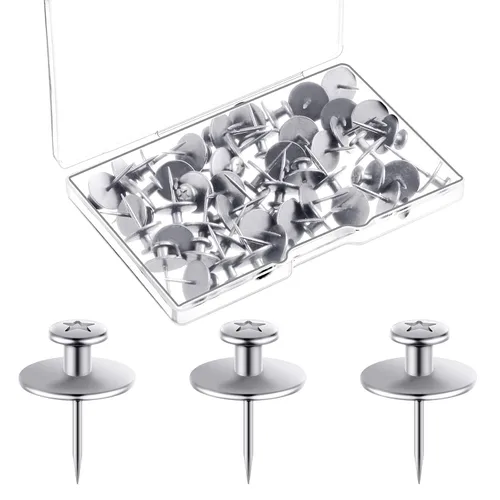 Miniatura 11 de Ganchos de pared para colgar fotos, ganchos de pared de doble cabeza, ganchos para colgar fotos, clavos, ganchos pequeños para colgar fotos, Oro