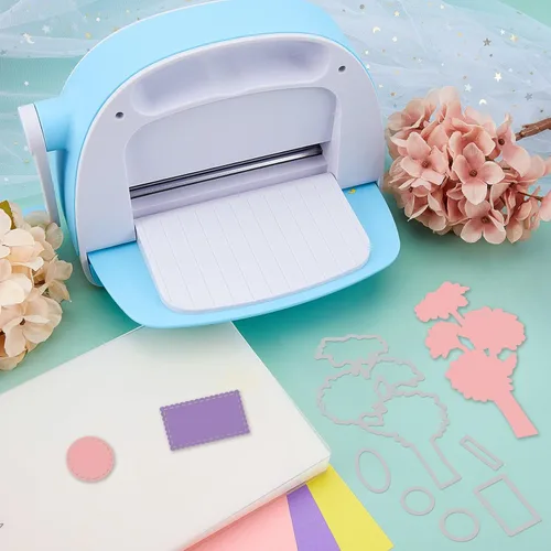 Miniatura 3 de ORIGACH Sellos y troqueles de manzanilla para hacer tarjetas, juego de troqueles y sellos de flores para álbum de recortes de bricolaje decorativo