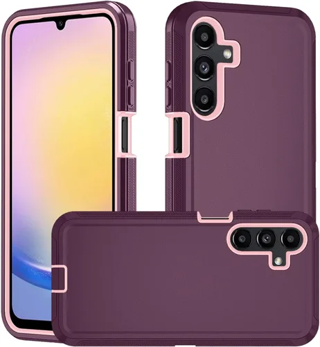 Miniatura 9 de Defender Funda para Samsung Galaxy A17 5G, resistente a prueba de golpes, a prueba de polvo, 3 en 1, funda protectora resistente para Galaxy A17 5G