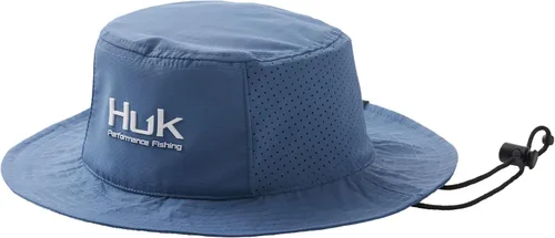 HUK Performace - Gorro de pesca con protección solar UPF 30+ para hombre