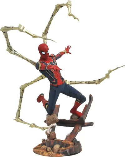 Miniatura 3 de Diamond Select Toys Colección Marvel Premier: Estatua de resina de Avengers Infinity War Spider-Man