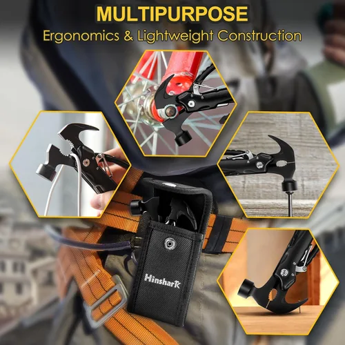 Miniatura 4 de Regalos para hombres, multiherramienta 12 en 1, regalos de aniversario de cumpleaños para hombres, papá, marido, él, abuelo, regalo único para papá