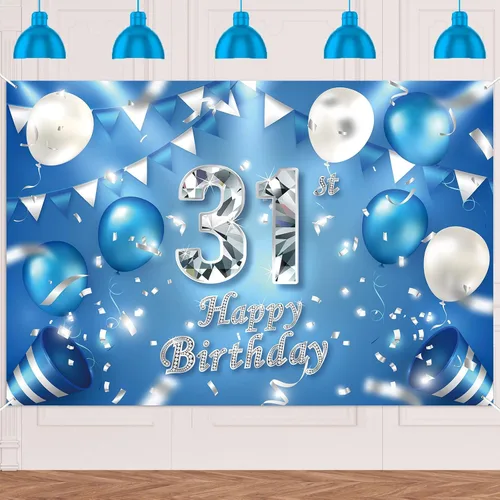 Miniatura 22 de Cartel de feliz cumpleaños número 11, globos de decoración de fondo de confeti de cristal, decoración temática para niños o niñas, vítores a 11