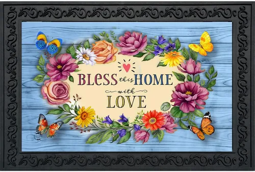 Miniatura 8 de Briarwood Lane Felpudo de primavera con flores frescas de granja