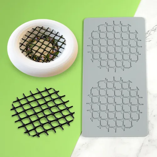 Molde de silicona ahuecado Sugarcraft para decoración de tartas, tapete de encaje para fondant, decoración de pasteles de boda, moldes para hornear