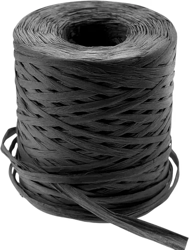 Cinta de papel de rafia de 218 yardas para manualidades, 1/4 pulgadas por 218 yardas