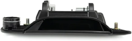 Miniatura 6 de KarParts360 Para Honda Civic 2001 02 03 04 2005 Manija de puerta exterior delantera, lado del conductor negro liso con orificio para llave