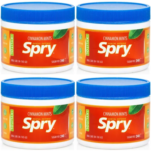 Miniatura 13 de Spry Xylitol Berry Blast - Caramelos sin azúcar, promueve la salud oral, aumenta la producción de saliva, detiene el mal aliento, sin OMG, sin