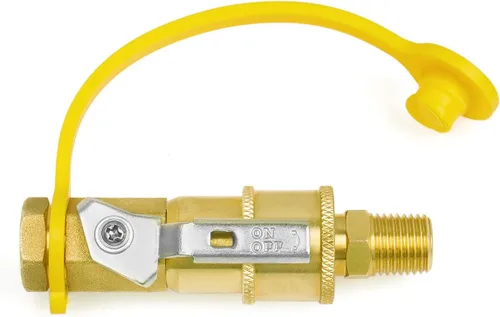 Miniatura 6 de GASPRO Kit de accesorios de conexión rápida de propano de 1/4 pulgadas, conexiones de gas LP para una fácil integración de sistemas de propano de RV