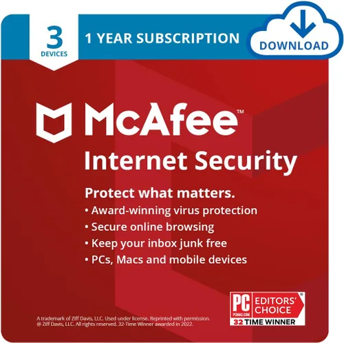 Miniatura 7 de McAfee Internet Security 2022 10 dispositivos Software antivirus Administrador de contraseñas Windows/Mac/Android/iOS 1 año de suscripción