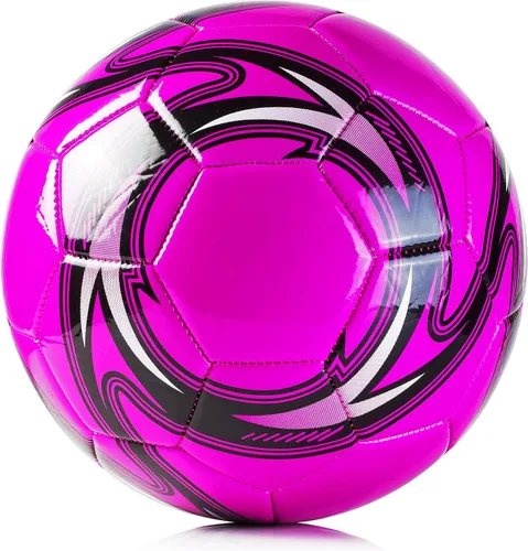 Miniatura 10 de Western Star Balón de fútbol Helix- Tamaño 3 4 5 – Pelotas de fútbol oficiales de grado de partido – Diseño atractivo y duradero