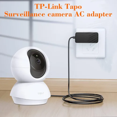 Miniatura 3 de SoulBay Fuente de alimentación de 9 V para cámara TP-Link Tapo C100 C200 C210 C310 C320WS C100/A TC70 CCTV Cámara de seguridad inteligente AC/DC
