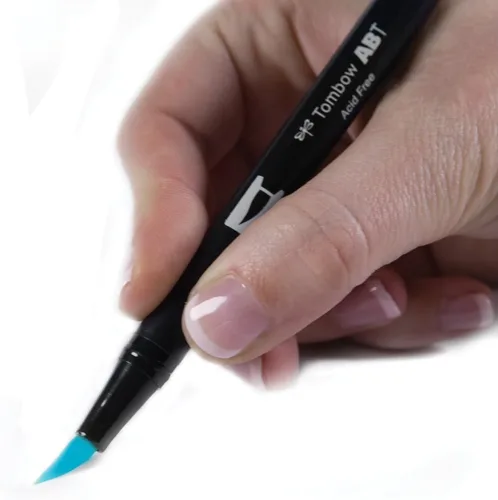 Miniatura 2 de Rotulador de doble pincel 020 Turquesa