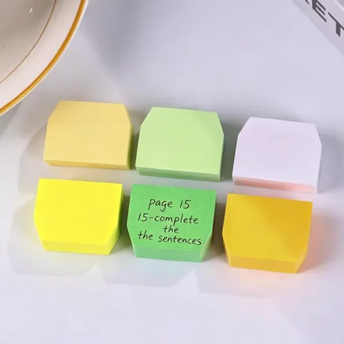 Notas adhesivas de pestañas de índice, 6 colores súper mini autoadhesivos, 6 blocs por paquete, 100 hojas por bloc, marcadores de página coloridos