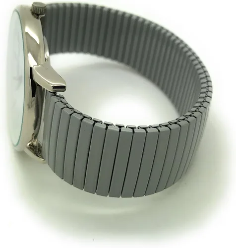 Miniatura 3 de Q&Q Elegante reloj de moda con banda elástica para hombre y mujer