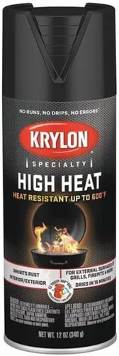 Miniatura 6 de Krylon Calor alto, plano, marrón, 12 oz