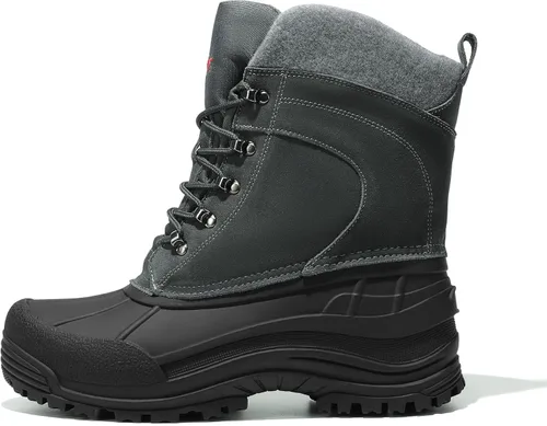 Miniatura 3 de NORTIV 8 Botas de nieve impermeables aisladas para hombre