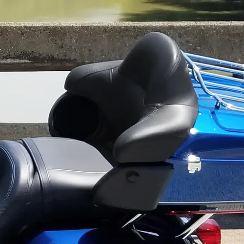 Miniatura 4 de TCMT Asiento Trasero Envuelto y Recortado King Compatible con Harley 2014-2025 Touring Road King Road Street Electra Glide Ultra Limited Pack