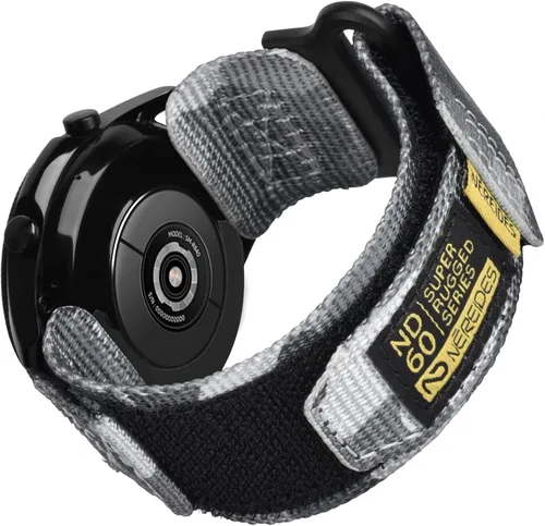 Miniatura 9 de Nereides Correa de reloj de nailon de 0.866 in compatible con Garmin Vivoactive 4/Forerunner 255 265 570/Venu 4 3 2, compatible con Amazfit GTR 4 3
