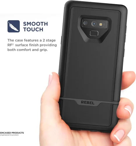 Miniatura 2 de ENCASED Rebel Armor - Carcasa para Samsung Galaxy Note 9 (protección contra impactos Mil-Spec), color negro