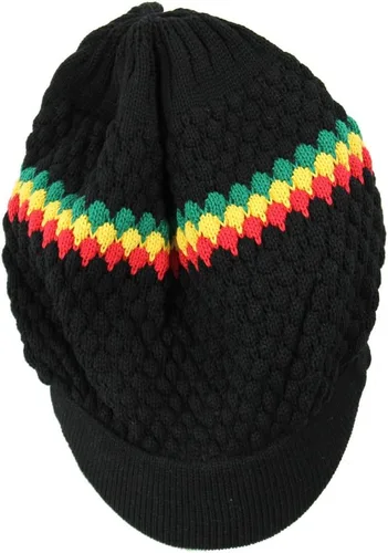 Miniatura 3 de RW Gorro unisex de algodón Rasta (más colores)
