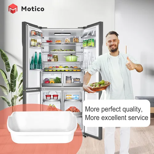 Miniatura 5 de Actualización 240356401 - Estante de repuesto para puerta de refrigerador, longitud de 15.38 pulgadas, contenedor lateral compatible con Frigidaire