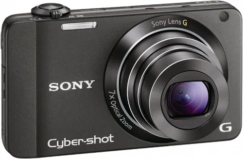 Miniatura 3 de Sony DSC-WX10 Cyber-Shot 16.2 MP Exmor R CMOS Cámara fotográfica digital con zoom óptico gran angular 7x lente G y video Full HD 1080/60i (negro)
