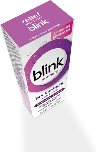 Miniatura 5 de Bausch + Lomb Blink N Clean Dry Contacts, gotas para lentes, 0.5 onzas líquidas