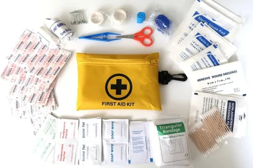 Miniatura 3 de Galaxylense 151 kits de primeros auxilios pequeños para supervivencia, emergencia, trauma, militar, táctico, escuela médica, oficina, hogar, caza