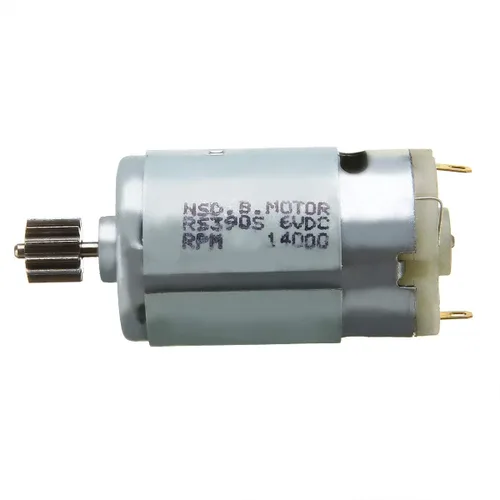 Miniatura 5 de 6V 14000RPM Motor Eléctrico RS390 Kid Car Motor Para Kid Ride On Car Bike Toy Gear Box Motor Para Piezas de Motor Accesorios