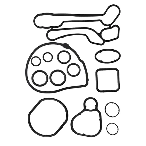 OCESTORE 55354071 Kit de juntas de enfriador de aceite de motor compatible con CR UZE G3 Astra Aveo AVEO5 Kit de reparación de juntas de enfriador