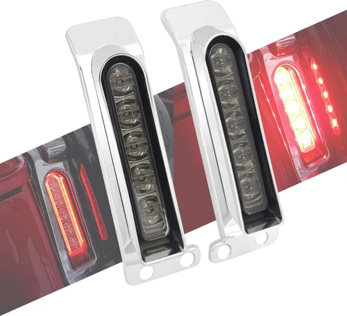 Miniatura 10 de Luces de Panel de Relleno LED Luces de Guardabarros Trasero Señales de Giro Compatible con Harley Touring Road Glide FLTR Electra Glide FLHT Road
