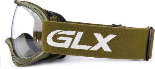 Miniatura 2 de GLX - Gafas modelo YH15 antiempañantes y resistentes a los impactos para motocross todo terreno y cuatrimoto, para niñas y niños; talle único