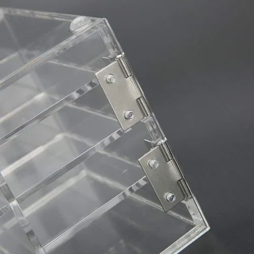 Miniatura 5 de Pestañas de injerto, caja de acrílico de 8 capas, organizador de maquillaje para extensiones de pestañas, estuche cosmético adecuado para uso