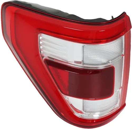 Miniatura 5 de WFLNHB Repalcement - Conjunto de luz trasera izquierda para F150 2021-2023 Lado del conductor, lente roja, lámpara de freno trasera, módulo de punto