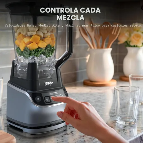 Miniatura 7 de Ninja UltraCrush - Sistema de cocina profesional 1500 W, licuadora de tamaño completo de 72 onzas, procesador de alimentos de 8 tazas y taza