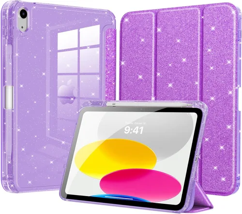 Miniatura 18 de MoKo Funda delgada para iPad (A16) de 11ª generación de 11 pulgadas 2025, iPad de 10ª generación 2022 de 10.9 pulgadas, funda inteligente