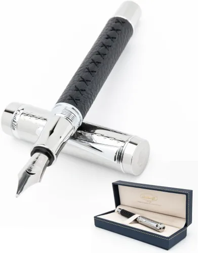 Miniatura 19 de Conklin Duragraph - Pluma estilográfica ámbar, punta media de oro macizo de 14 quilates, elegante herramienta de escritura con acabado ámbar cálido
