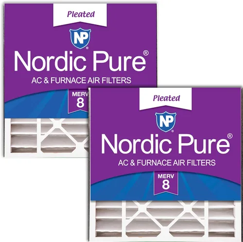 Miniatura 9 de Nordic Pure 20 x 20 x 5 (19_11/16 x 20_11/16 x 4_15/16) Air Bear 259112-103 MERV 12 filtros de aire, paquete de 4