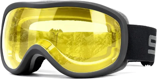 Miniatura 10 de SPOSUNE Gafas de Esquí Sobre Gafas con Lente Doble, Gafas de Nieve Anti-empañamiento Anti-UV para Hombres Mujeres Jóvenes Esquí Moto de Nieve Marco