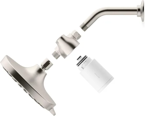 Miniatura 7 de KOHLER R24612-BN - Accesorio para cabezal de ducha con filtro Aquifer, sistema de filtración que se fija a la mayoría de cabezales de ducha
