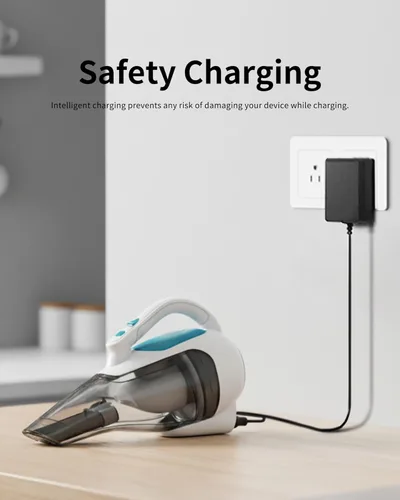 Miniatura 6 de Cargador de repuesto de 15 V para Black and Decker HLVA320J HLVA315J HLVA315J22 HLVA320J26 HLVA315J62 HLVA320J22 Modelo Cable de carga al vacío