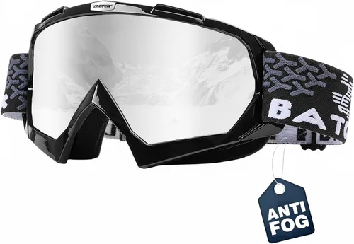 Miniatura 18 de Gafas de esquí antivaho OTG para adultos y niños, gafas de snowboard con 100% protección UV y ajuste antideslizante para esquí